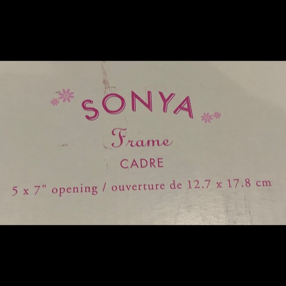 Pottery Barn Kids lime/hot pink 5x7 picture frame - Picture 3 of 3